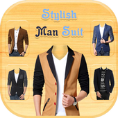 Man Suit Photo Editor icon