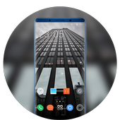 Theme for vivo y93 | construction wallpaper icon