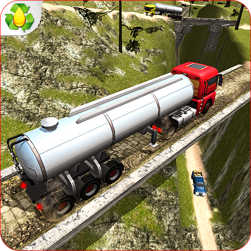 Offroad Oil Tanker Transport Truck Driver 19 icon