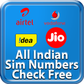 Indian Sim Numbers Check Free icon