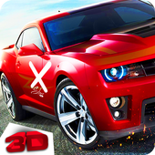 Racing In Car 3D icon