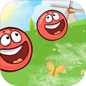 HAPPY RED BALL أيقونة