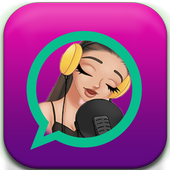 Ariana Grande wastickers for wathsapp icon