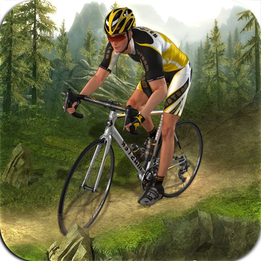 Crazy cycle king-offroad forest rival cycle rider icon