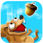 Jumping Squirrel Kids Games icon