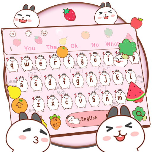 Cute Bunny Keyboard icon