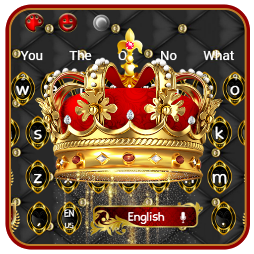 Royal Luxury Crown Keyboard Theme icon