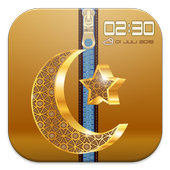 Islamic Zipper Lock Screen icon