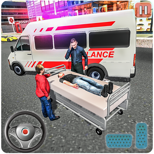 Real City Ambulance Simulator &amp; Rescue icon