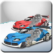 Two cars : One More Tap Game icon