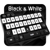 Black &amp; White Keyboard icon