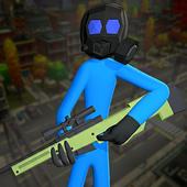 Stickman Sniper Shooter- Stickman Shooting Games icon