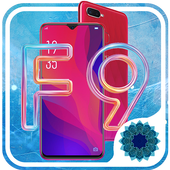 Oppo F9 launcher , Oppo F9 theme icon