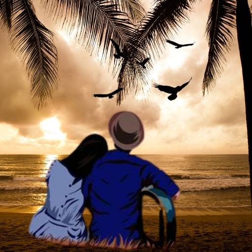 Sweet Anime Couple Wallpaper icon