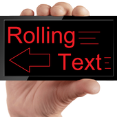 Rolling Text icon