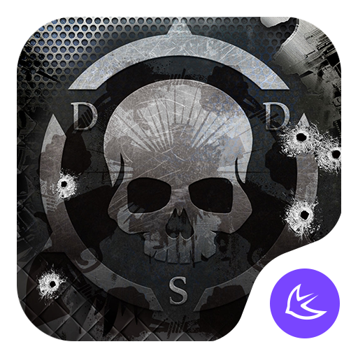 War Gun Steel Skeleton-APUS Launcher stylish theme icon