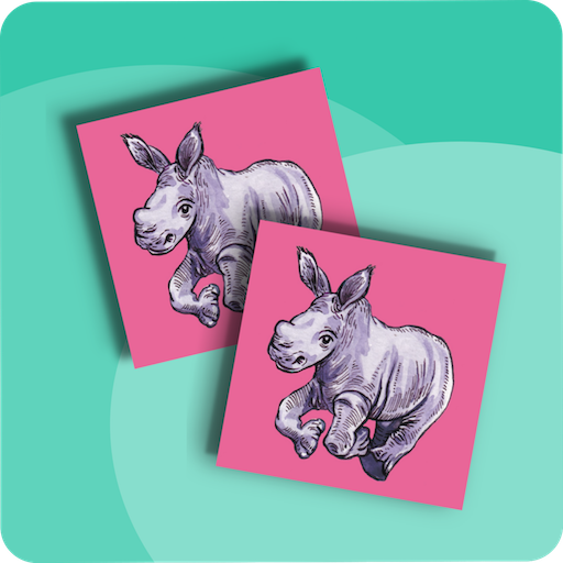 Animal Memory Match - Brain Ga icon