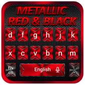 Super Cool Black Red Keyboard Theme on 9Apps