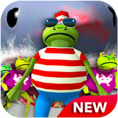 Amazing Frog 3D - SHARKS GO BOOM! icon