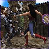 Wonder Girl Fighting : crime chase