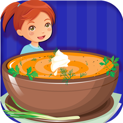 Roasted Pumpkin Soup-Street food Cooking games icon