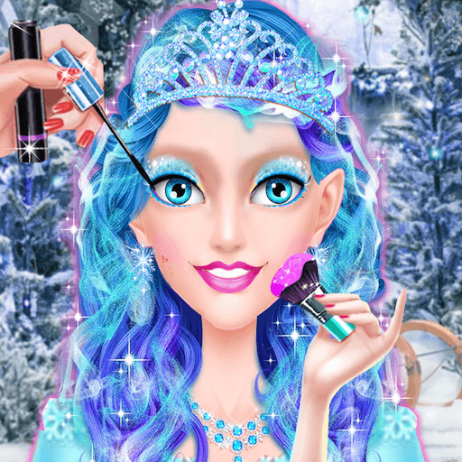 Ice Princess Make Up &amp; Dress Up Game For Girls icon