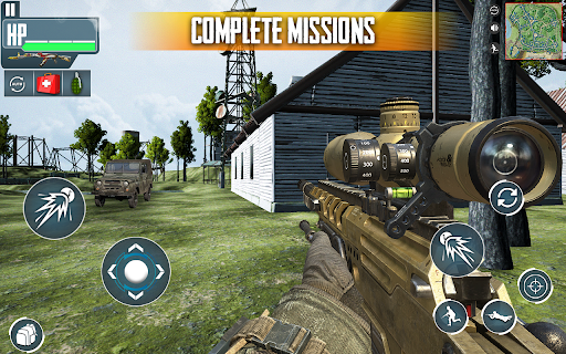 Real Commando CS Game: Offline Action 3D 2021 screenshot 3
