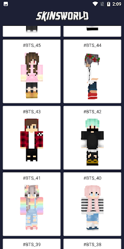 BTS Skins for Minecraft screenshot 4