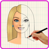 Learn How To Draw Barbie icon