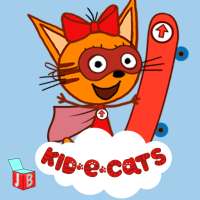 Kid-e-Cats Skateboard Racing Rush. Kids games