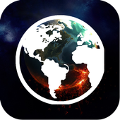 Offline World Map icon