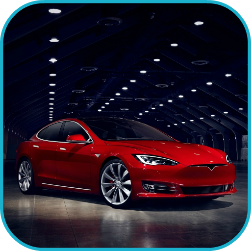 Electric car Lock Screen icon