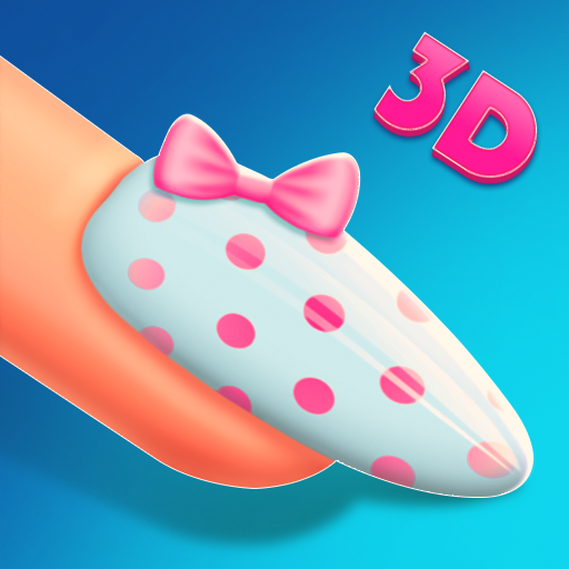 Nail Salon 3D Satisfying Manicure Nail Polish Art icon