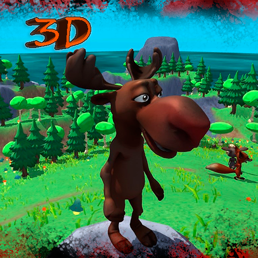 Animal Fight!  3D Crossing Fightihg. icon