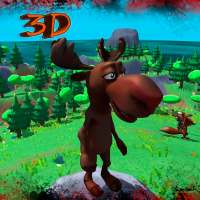 Animal Fight!  3D Crossing Fightihg.