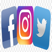 Social VIP 3 en 1 Facebook Instagram Twitter LITE icon