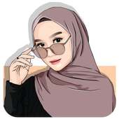 HIJAB Wallpapers Muslimah Cartoon, Girly M 2020 on 9Apps