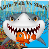 Little fish vs Shark icon