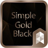 SimpleGoldBlack Launcher theme icon