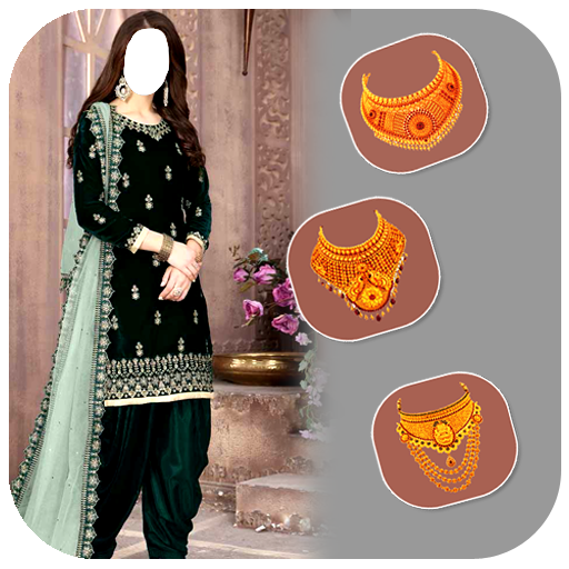 Designer Patiala Dress Photo Suit New icon