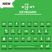 Myanmar Zawgyi Keyboard, Myanmar Typing Keyboard icon