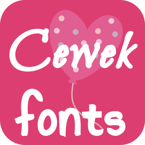 ikon Font Gadis untuk FlipFont