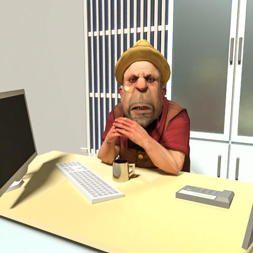Virtual Office Goosebumps Angry Boss 3D icon