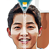 Song Joong Ki Zipper Lock Screen icon