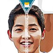 Song Joong Ki Zipper Lock Screen on 9Apps