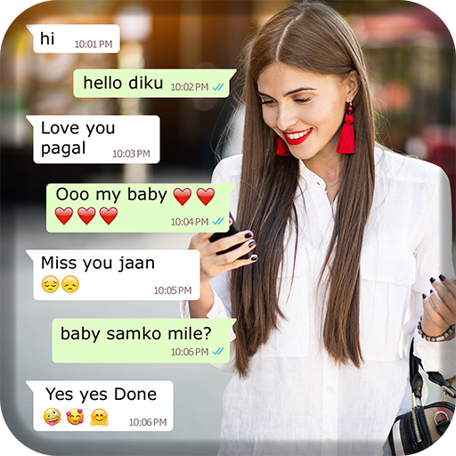 Fake Chat With Girlfriend : Fake Conversations icon