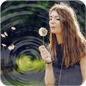 Ripples in Photo LiveWallpaper on 9Apps