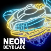Beyblade Neon games fidget spinner icon