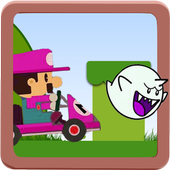 Super Race Mario Shooter World icon