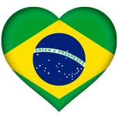 Adesivos de Bandeiras para Foto Bandeira do Brasil icon